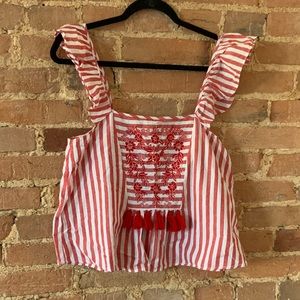 Zara Sleeveless Top Size Small